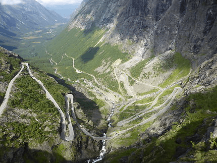 Présentation du lieu de Ride Trollstigen, Norvège - 2