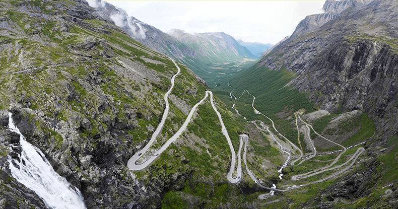 Présentation du lieu de Ride Trollstigen, Norvège - 1