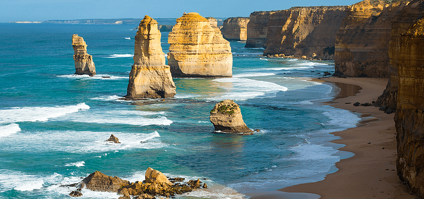 Présentation du lieu de Ride Great Ocean Road, Torquay et Allansford, Australie - 1